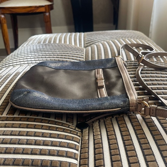 Salvatore Ferragamo Metallic Crossbody Bag - Picture 6 of 14